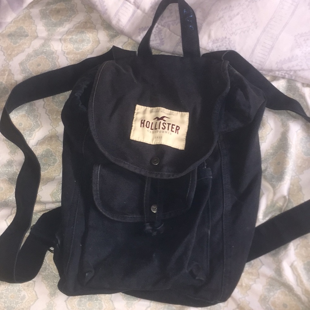 Navy Blue Hollister BagPack